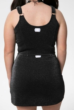 Falda Elton (Negro - Rosa) | BUDDIES