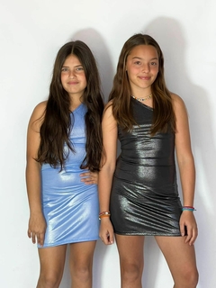Vestido glow (Negro - Rosa - Celeste) | SOCIPPO - comprar online