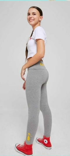 Calza no planet b (Gris melange) | BUDDIES - comprar online