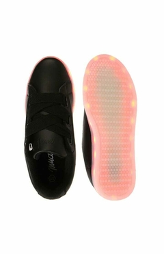 Zapatillas lisa mu-iri (Negro - Blanco) | MUAA