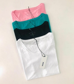 Remera escote redondo Naia (Rosa) | NASA