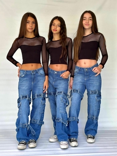 Jean 4 cintos (Azul) | SOCIPPO