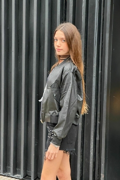 Campera cuero Shoulder | SOCIPPO