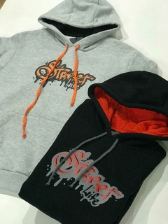 Canguro Jungle frisa (Gris - Negro) | ZAV&RO - comprar online