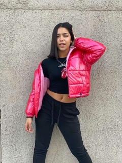 Campera puffer (Blanca - Rojo - Rosa) | BAXX - Motivos Para Quedarte