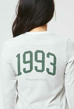 Imagen de Remera Goal M/L (Celeste Pale - Gris Melange) | BUDDIES