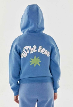 Buzo voyage frisa (Rosa - Azul) | BUDDIES - tienda online