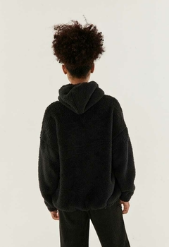 Buzo Sam frisa (Hueso - Negro) | BUDDIES