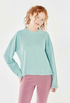 Buzo lindsay rústico (Beige - Celeste) | BUDDIES - tienda online