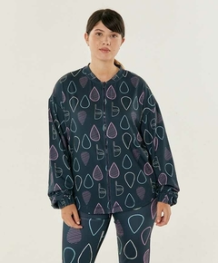 Campera Drops liviana (Rosa - Azul) | BUDDIES - Motivos Para Quedarte