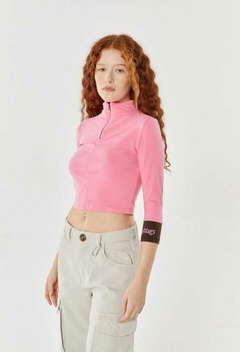 Remera Croa (Verde - Rosa) | BUDDIES - tienda online