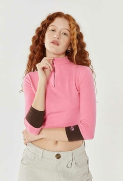 Imagen de Remera Croa (Verde - Rosa) | BUDDIES