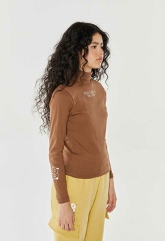 Polera Boston (Crudo - Chocolate) | BUDDIES - tienda online