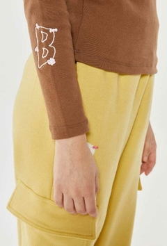 Imagen de Polera Boston (Crudo - Chocolate) | BUDDIES