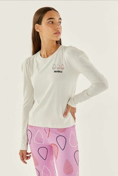 Remera Joyful (amarillo - hueso) | BUDDIES - tienda online