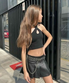 Top glam (fucsia - negro) | BAXX