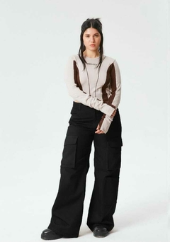 Pantalón Joao (Visón - Negro) | BUDDIES - comprar online