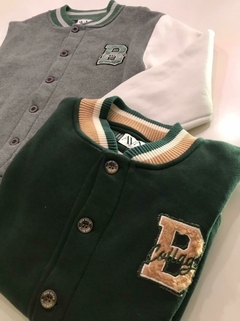 Bomber Dusty friza (Dark green - Gris oscuro) | ANAVANA - comprar online