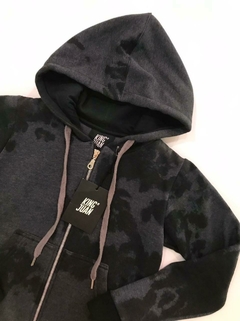 Campera friza Mark (Gris) | KING JUAN - comprar online