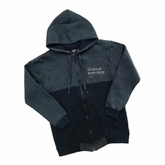 Campera Do not give up friza (Azul) | WAT