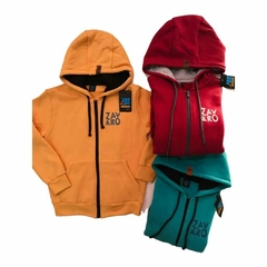 Campera Tuli Acosta friza (Mostaza - Rojo - Turquesa) | ZAV&RO