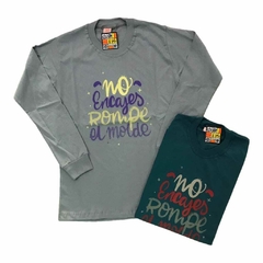 Remera m/l (Blanco, Rojo, Mostaza, Salmón, Petróleo, Gris) | IL SOLE