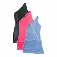 Vestido glow (Negro - Rosa - Celeste) | SOCIPPO