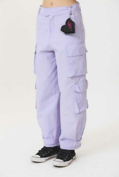 Pantalón Maura (Lila - Gris) | BUDDIES - comprar online