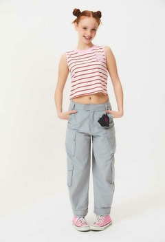 Pantalón Maura (Lila - Gris) | BUDDIES - Motivos Para Quedarte