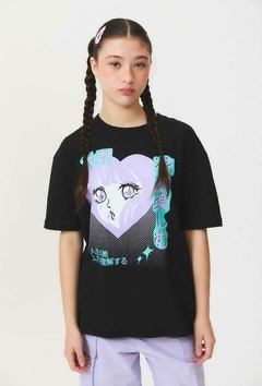 Remera Yumi (Negro) | BUDDIES