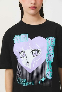 Remera Yumi (Negro) | BUDDIES en internet