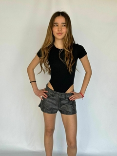 Body m/c básico (Blanco - Negro) | BAXX - comprar online