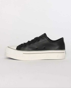 Plataforma classic cuero negro | U.S AMERIKA - comprar online