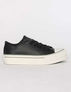 Plataforma classic cuero negro | U.S AMERIKA en internet