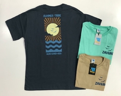 Remera midas (Azul - Beige - Verde agua) | ZAV&RO