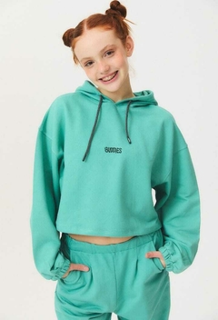 Buzo Girlfriend (Verde - Lila) | BUDDIES