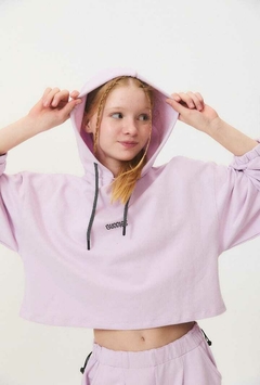Buzo Girlfriend (Verde - Lila) | BUDDIES - tienda online