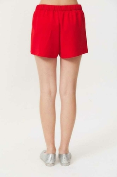 Short pollera Rogue (Rojo - Blanco) | BUDDIES en internet
