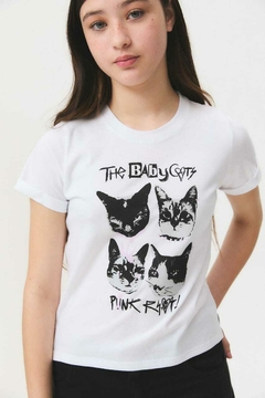 Remera Heartbreak (Rosa - Blanco) | BUDDIES - comprar online