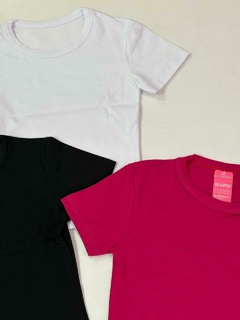 Top básico (Blanco - Negro - Fucsia) | SOCIPPO