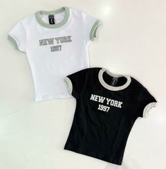 Top new york (Blanco - Negro) | BAXX