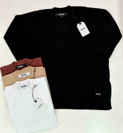 Sweater dama (Negro - Blanco - Beige - Bordó) | NASA