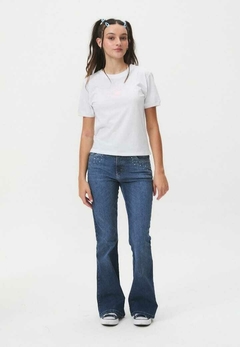 Remera Sarah (Blanco - Azul) | BUDDIES en internet