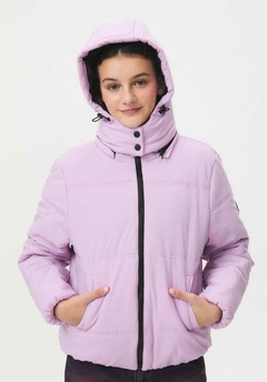 Imagen de Campera Janu (Negro - Lila) | BUDDIES