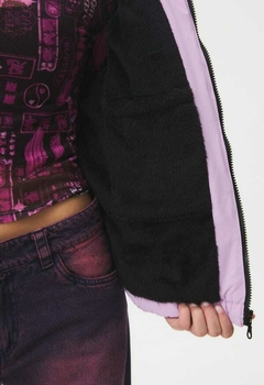 Campera Janu (Negro - Lila) | BUDDIES en internet
