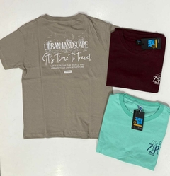 Remera Guason (Aqua - Beige - Bordó) | ZAV&RO