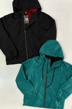 Campera Desmoond (Negro - Verde) | ZAV&RO