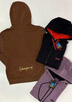 Campera Cruise (Marrón - Negro - Violeta) | ZAV&RO