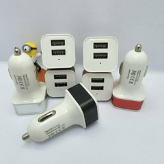 Adaptador/Cargador Para auto Doble Salida