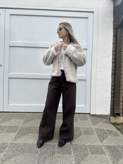 Wide marrón - Topacio Clothing